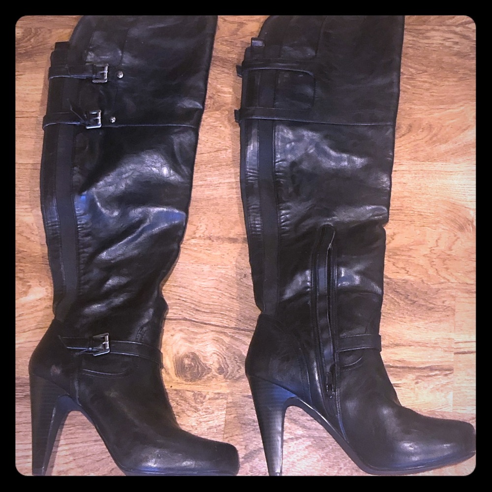 Guess over the knee fashion boot